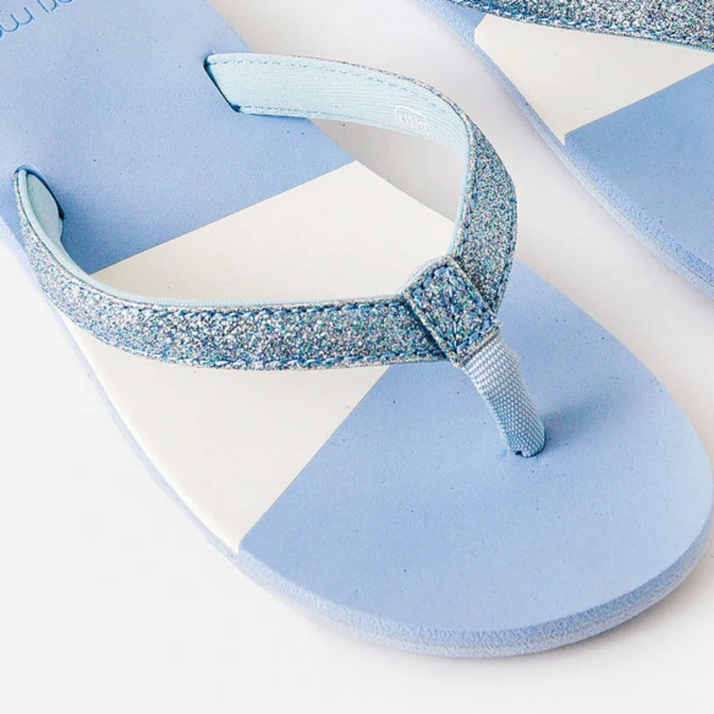 HARI MARI Kids' Meadows Asana Glitter Flip Flop Y2/Y3